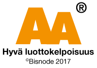 AA - Hyvä luottokelpoisuus, © 2017 Bisnode